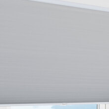 Kirsch Nora Twin Grå Plisségardin 70x160 cm