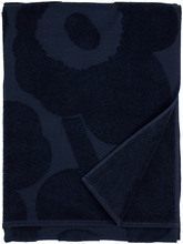 Marimekko Unikko Mörkblå Badhandduk 70x150 cm