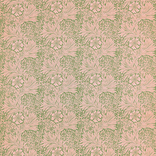 William Morris tyg Marigold Olive/Pink