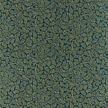 William Morris tyg Oak Teal/Slate