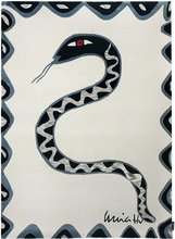 Strehög Snake 140x200 cm Matta Ulrika Hydman Vallien