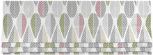Blader Grön/Grå Hissgardin Arvidssons Textil