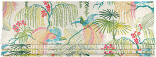 Sanderson Rain Forest Embroidery Tropical Tyg