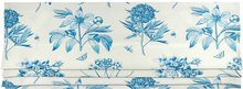 Sanderson Etchings & Roses China Blue Tyg