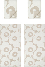 Marimekko Presentset Handdukar Unikko Beige