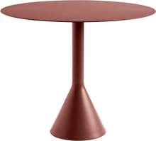 HAY Palissade Cone Table - Dia.90cm. - Iron Red