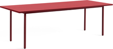 HAY Two-Colour Bord - 240x90 - Maroon Red