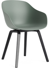HAY About A Chair (AAC222) - Fall Green - Black Oak