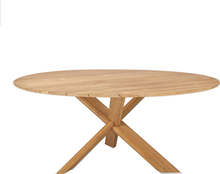 Ethnicraft - Circle Outdoor Dining Table - 163cm.