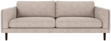 Rowico Home Braden sofa - Greg lysegrå / brunlakeret eg - 216 cm