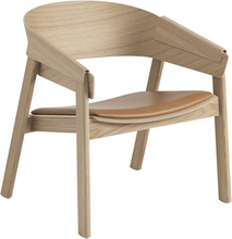 Muuto Cover Lounge Chair - Eg - Cognac Læder
