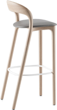 Artisan Neva Light Bar Chair - Eg - Sort Zenith Læder