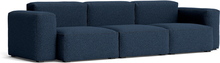 HAY Mags Soft Sofa - Low Arm - 3 Pers. - Flamiber - Dark Blue