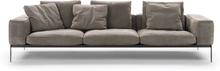 Flexform Lifesteel sofa 275cm - Pelle De Luxe 701