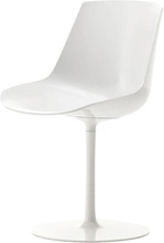 Mdf Italia Flow Chair Søjleben - Blank Hvid