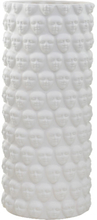 Hallbergs Faces vase - white - 41