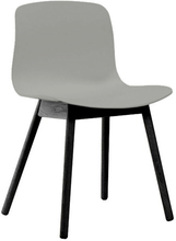 HAY About A Chair (AAC12) - Concrete Grey - Sort Eg