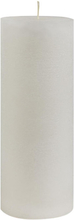 Rustik bloklys - 18x7 - hvid