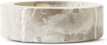 Jakobsdals Cora skål / stage - beige marmor - 10 cm