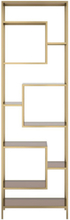 Kare Design Loft reol - gold - 195x60
