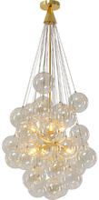 Kare Design Snowball lampe - amber - 50cm