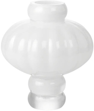 Louise Roe Balloon vase - 02 - Opal White