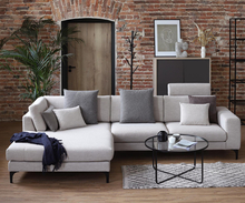 Kebe Lucca Sofa - 2.5 Pers. Med Chaiselounge - Alpine Natural