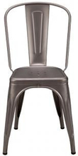 Tolix A Chair - Mat Metal