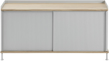 Muuto Enfold Sideboard Low - Oak/Grey
