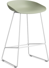 HAY About a Stool (AAS 38) - Pastel Green - Hvid Stål