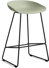 HAY About a Stool (AAS 38) - Pastel Green - Sort Stål