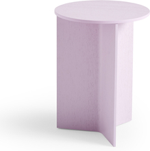 HAY Slit Table - Wood - High - Pink