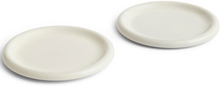 HAY barro plate - ø24 - off-white - set of 2