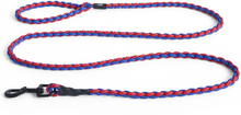 HAY Dogs Leash - Braided - Red-Blue