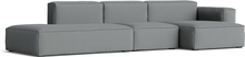 HAY Mags Soft Sofa - Low Arm - 3 Pers. Combi 4 - Steelcut Trio 153