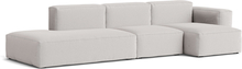 HAY Mags Soft Sofa - Low Arm - 3 Pers. Combi 3 - Steelcut Trio 616