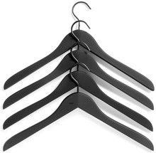HAY Soft Coat Hanger Slim - Sort