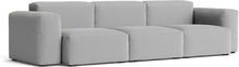 HAY Mags Soft Sofa - Low Arm - 3 Pers. - Steelcut Trio 133
