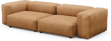 Vetsak Two Seat Sofa - Medium - Brown Leather