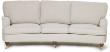 Howard Watford Deluxe 4-sits svängd soffa - Valfri färg och tyg