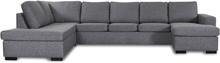 Solna U-soffa XL 364 cm - Vänster