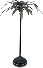 Palm ljusstake höjd 71 cm - Old silver