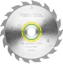 Festool 160x1,8x20 W18