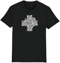 orsino Bluemä Chrüz Unisex Bio T-Shirt - schwarz
