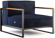 GARDEN MOORE Chair - Navy Blue