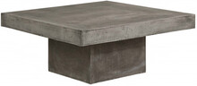 CAMPOS Soffbord - Light Concrete Grey 100x100cm