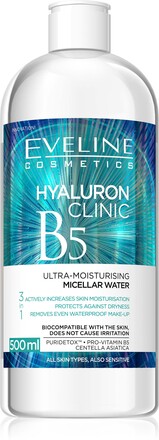Eveline Cosmetics Hyaluron Clinic Micellar Water 500 ml