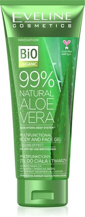 Eveline Cosmetics 99% Natural Aloe Vera Body&Face Gel 250 ml