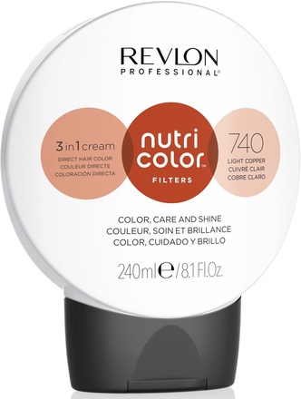 Revlon Nutri Color Filters 3-in-1 Cream 740 Light Copper