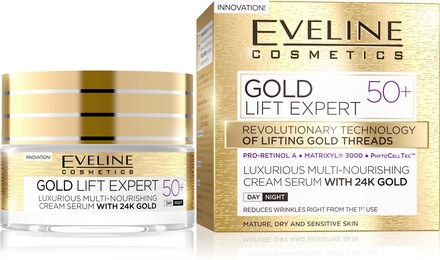 Eveline Cosmetics Gold Lift Expert Day And Night Cream 50+ 50 ml